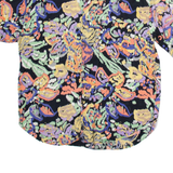 Mens Shirt Black Floral L