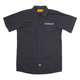 DICKIES Design Performance Support Mens Worker Shirt Black M