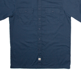 CARHARTT Mens Worker Shirt Blue L