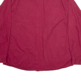 WRANGLER Mens Worker Shirt Red Long Sleeve XL