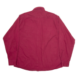 WRANGLER Mens Worker Shirt Red Long Sleeve XL