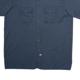 DICKIES Mens Worker Shirt Blue XL