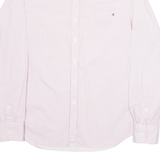 REPLAY Mens Plain Shirt Pink Long Sleeve M