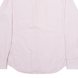 REPLAY Mens Plain Shirt Pink Long Sleeve M