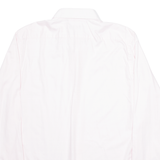 BOSS Mens Plain Shirt Pink Long Sleeve L