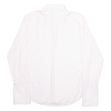 BOSS Mens Plain Shirt Pink Long Sleeve L