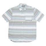 VANS Mens Shirt Grey Striped XL