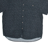 CAMPIA Mens Shirt Grey Floral XL