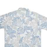 MAUI Mens Hawaiian Shirt Grey Floral XL