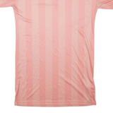 SILK SILK Womens T-Shirt Dress Pink Striped Short Sleeve Short M