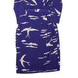 PHASE EIGHT Womens Day Dress Purple Viscose Knee Length M