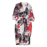 PHASE EIGHT Womens Day Dress Black Floral Knee Length M