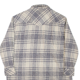 WRANGLER Womens Shirt Dress Grey Check Long Sleeve Short S