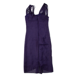 PHASE EIGHT Womens Pencil Dress Purple Sleeveless Midi S