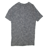 WHISTLES Womens T-Shirt Dress Grey Short Sleeve Short M