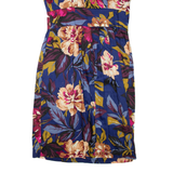 JOULES Womens Day Dress Blue Floral Sleeveless Short UK 10