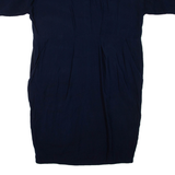 WHISTLES Womens Day Dress Blue Short Sleeve Short L