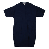 WHISTLES Womens Day Dress Blue Short Sleeve Short L