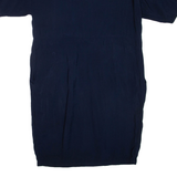 WHISTLES Womens Day Dress Blue Short Sleeve Short L