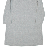 ZARA Womens Day Dress Grey Long Sleeve Short S