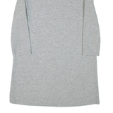 ZARA Womens Day Dress Grey Long Sleeve Short S