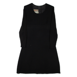 BETTY BARCLAY Womens Day Dress Black Wool Long Sleeve Knee Length S