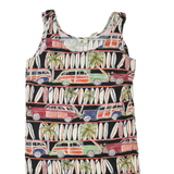 HOLLY LANE Womens Shift Dress Black Sleeveless Short M