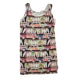 HOLLY LANE Womens Shift Dress Black Sleeveless Short M