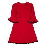 LE STYLE Womens Day Dress Red Short S