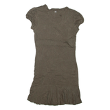 LIU.JO Womens T-Shirt Dress Green Short Sleeve Short S