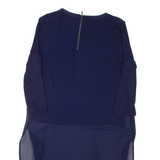 PHASE EIGHT Womens Day Dress Blue Knee Length L