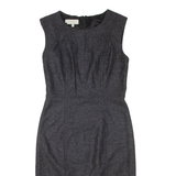 HOBBS LONDON Womens Pencil Dress Grey Sleeveless Knee Length UK 10