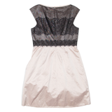 KAREN MILLEN Womens Day Dress Pink Sleeveless Short UK 12