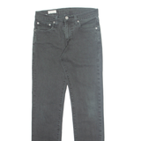 LEVI'S 511 BIG E Jeans Womens Grey Slim Straight W28 L32