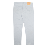 LEVI'S 511 Jeans Mens Grey Skinny Straight W34 L30