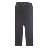 LEVI'S 511 Jeans Mens Black Skinny Straight W31 L29