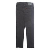 LEVI'S 511 Jeans Mens Black Skinny Straight W31 L29