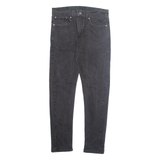 LEVI'S 512 Jeans Mens Black Slim Tapered W32 L29