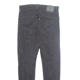 LEVI'S 512 Jeans Mens Black Slim Tapered W32 L29