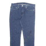 LEVI'S 511 Jeans Mens Blue Slim Straight W34 L32