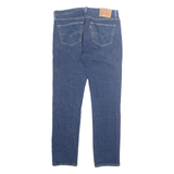 LEVI'S 511 Jeans Mens Blue Slim Straight W34 L32