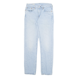 LEVI'S 511 BIG E Jeans Womens Blue Slim Straight Stone Wash W28 L32