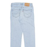 LEVI'S 511 BIG E Jeans Womens Blue Slim Straight Stone Wash W28 L32
