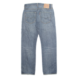 LEVI'S 501 Jeans Mens Blue Regular Straight Stone Wash W32 L30