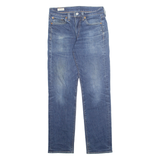 LEVI'S 514 Jeans Big E Mens Blue Regular Straight Stone Wash W29 L32