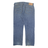 LEVI'S 501 Jeans Mens Blue Regular Straight Stone Wash W38 L30