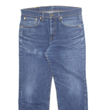 LEVI'S 751 Jeans Mens Blue Regular Straight Stone Wash W32 L27