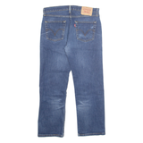 LEVI'S 751 Jeans Mens Blue Regular Straight Stone Wash W32 L27