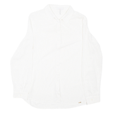 CINQUE Womens Shirt White Striped Long Sleeve M