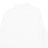 CINQUE Womens Shirt White Striped Long Sleeve M